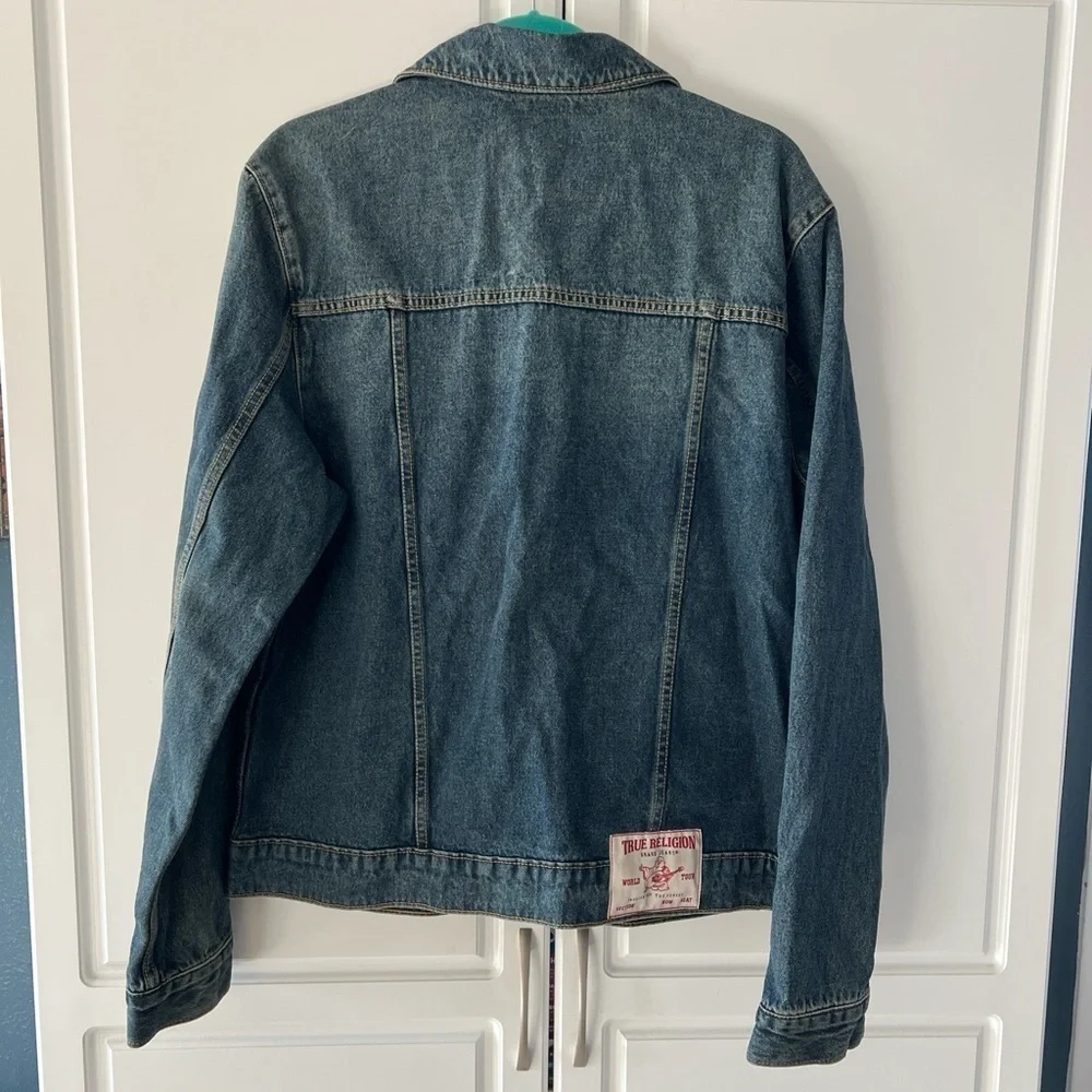 True Religion Jesse SN Trucker Jean Jacket
